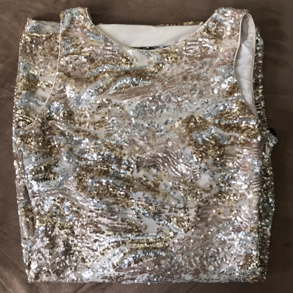 Bebe Sequence Party Dress